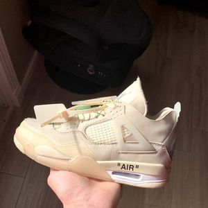 Off White Jordan 4 Sail